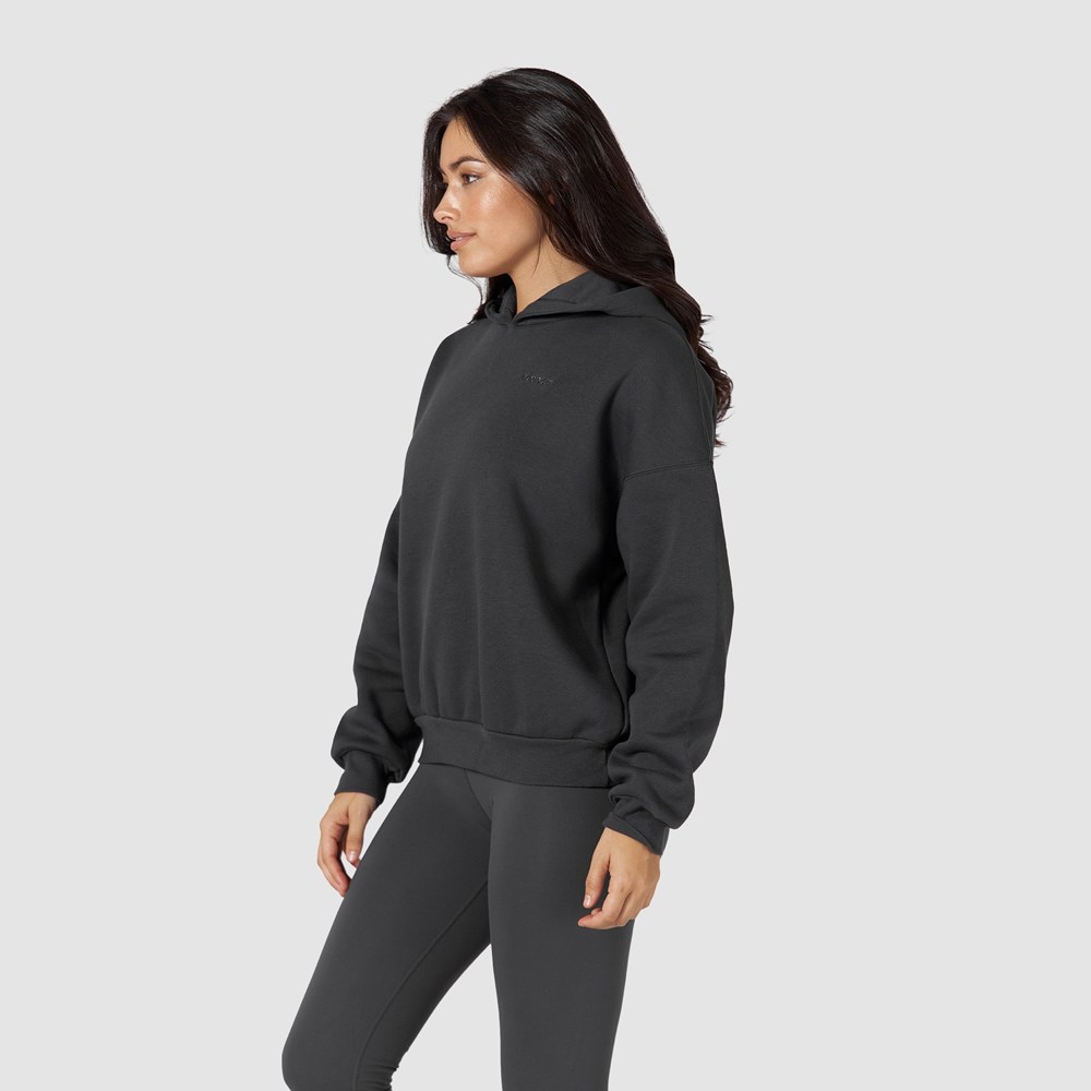 Lounge Underwear 365 Oversized Hoodie Pebble | FKUG-07639