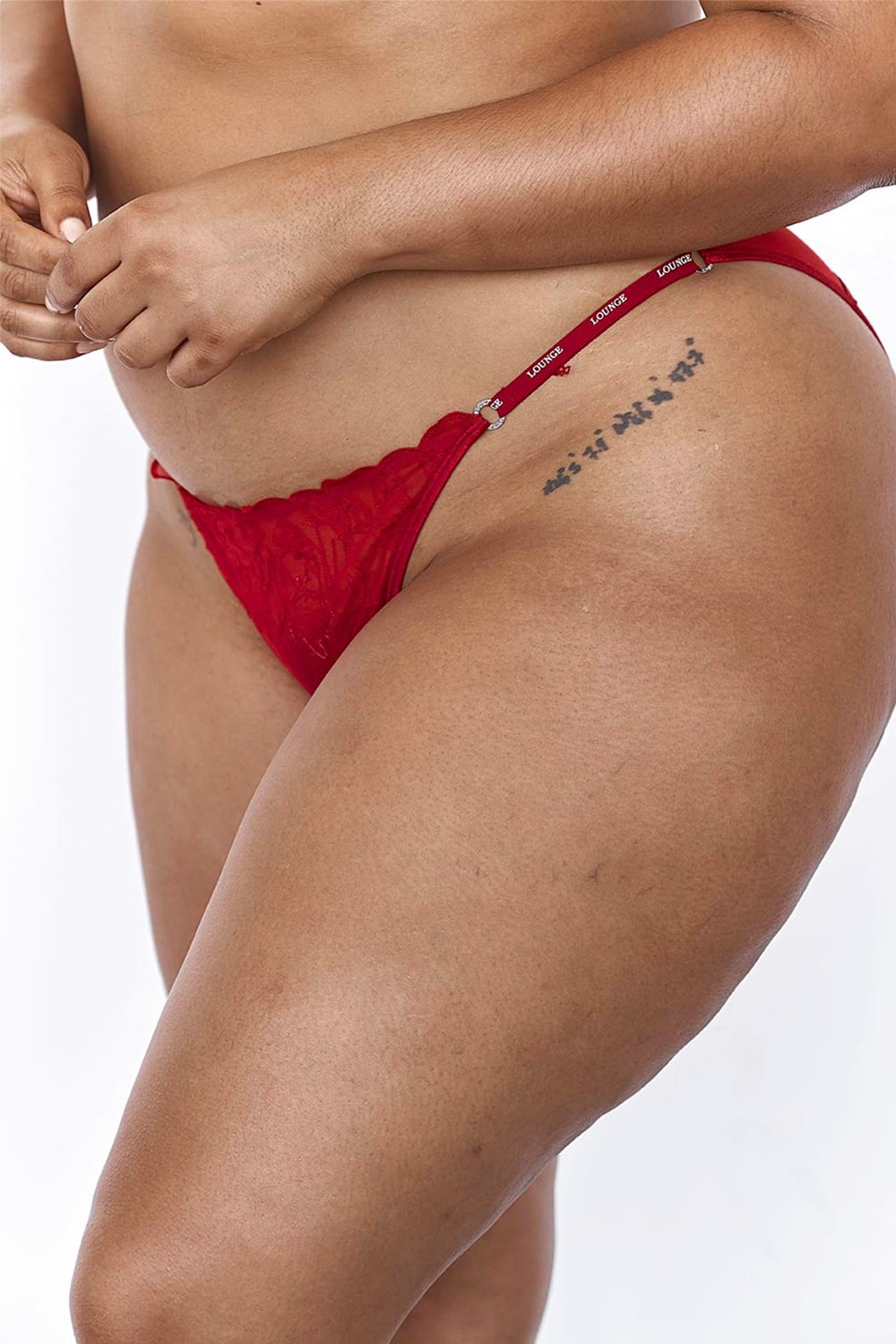 Lounge Underwear Illustration Briefs Vinröda | RAIK-53724