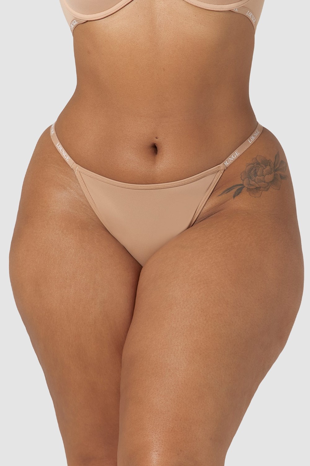 Lounge Underwear Smooth Klassiska String Honey | AVTI-80721