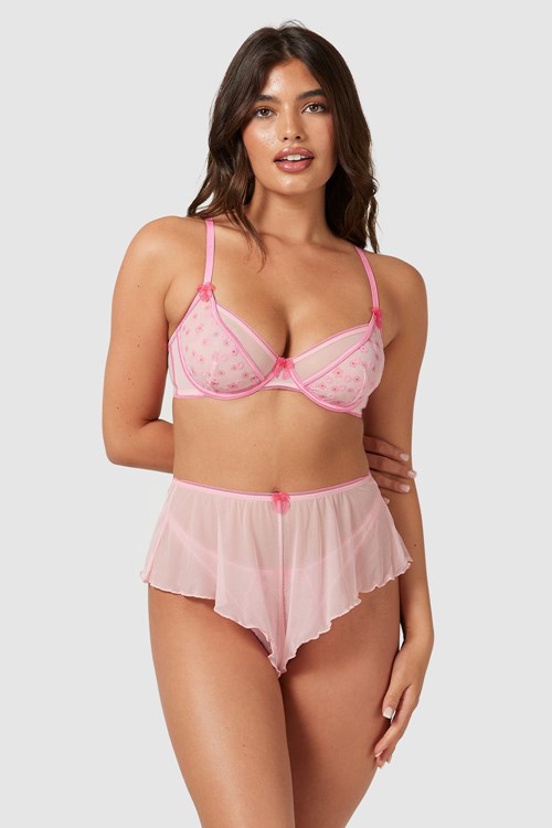 Lounge Underwear Thea Intimates Set Rosa | PKAW-48209